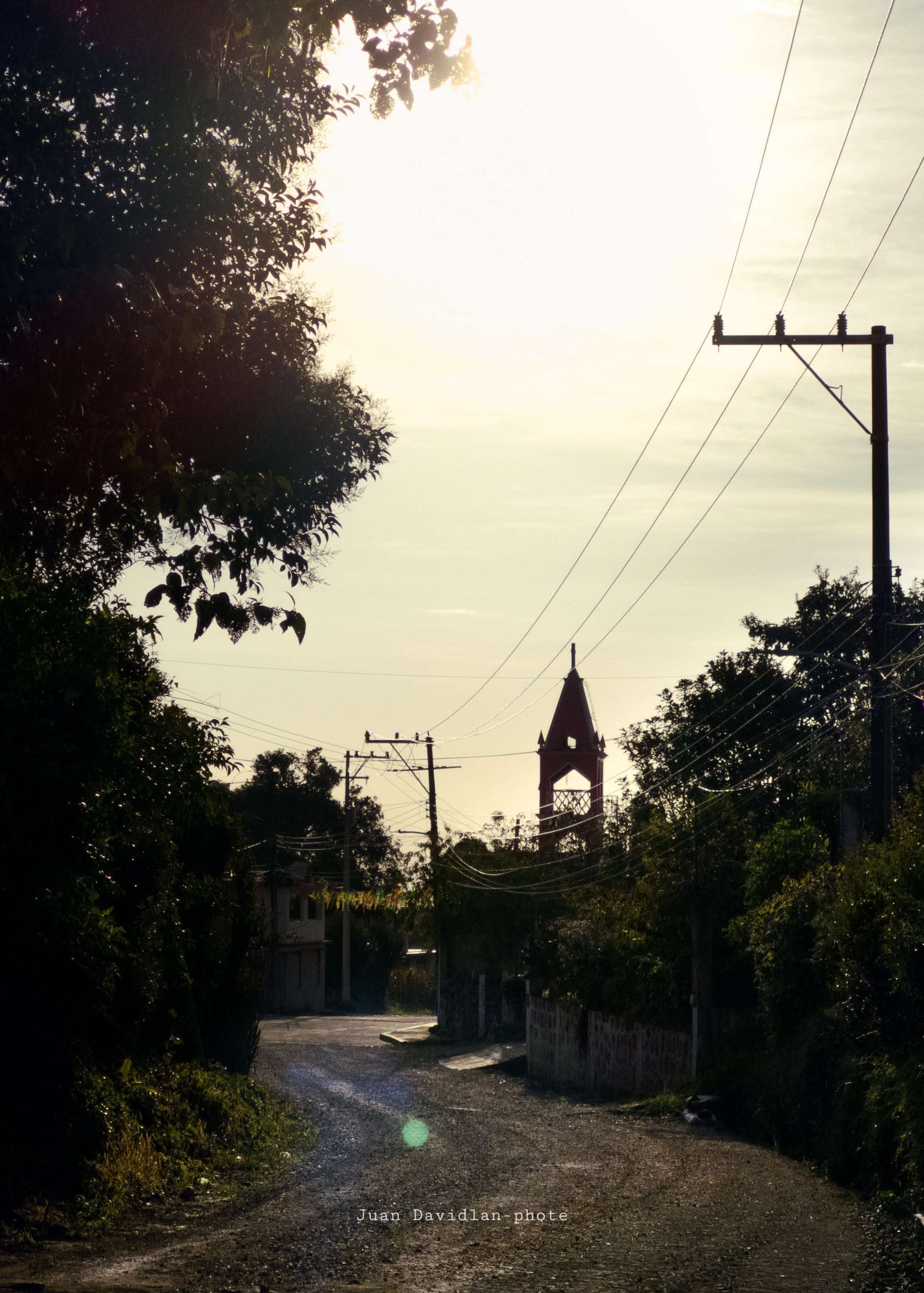 El caminos en contra luz - Paisajes y naturaleza de Altotonga