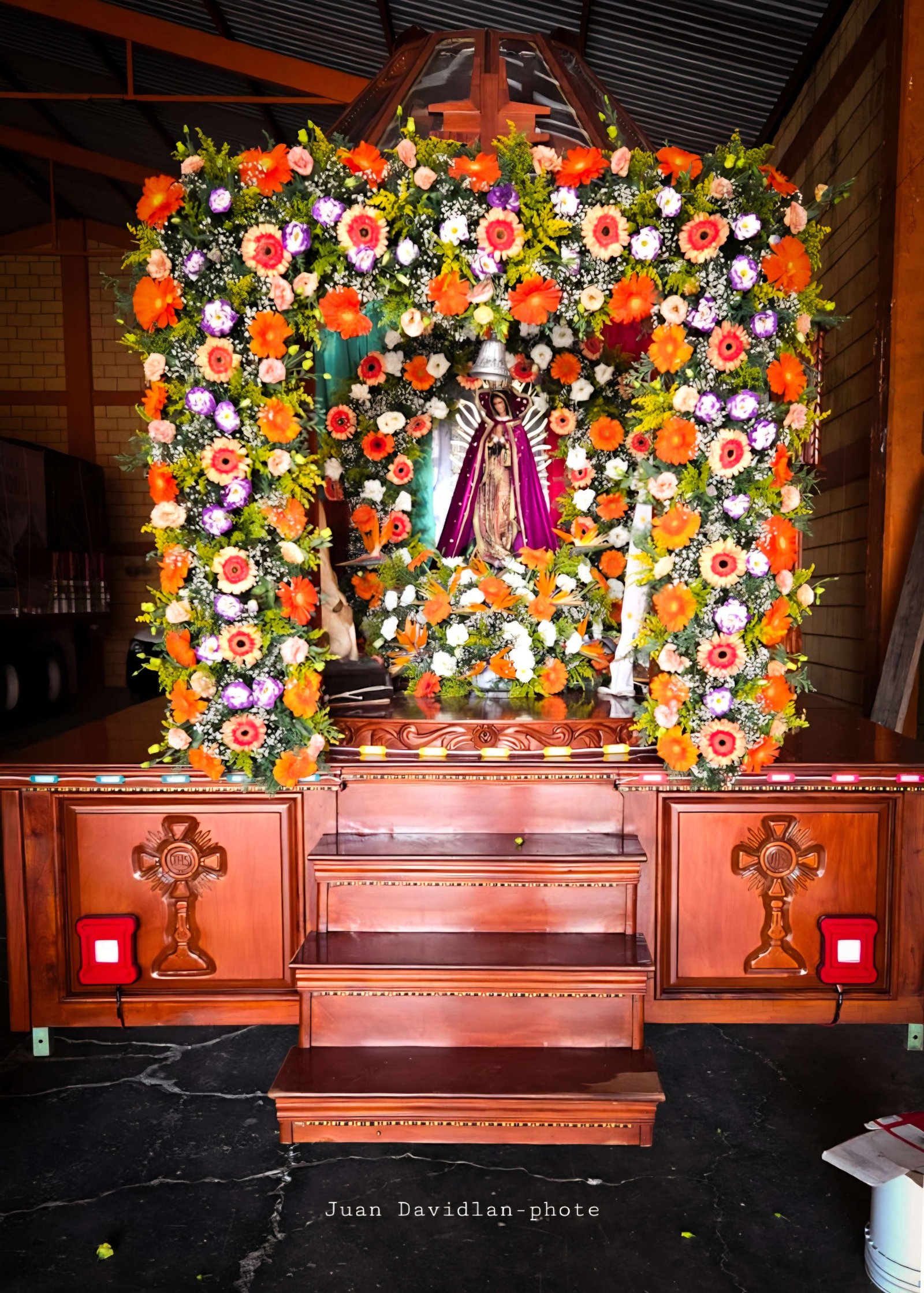 La virgen - Rostros y personas de Altotonga